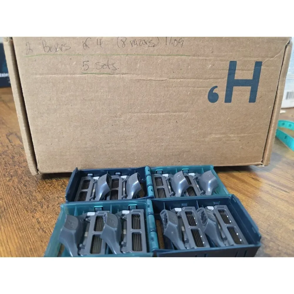 8-count Harry's Razor Blade Cartridge Refills Razors For Men - 2 boxes of 4